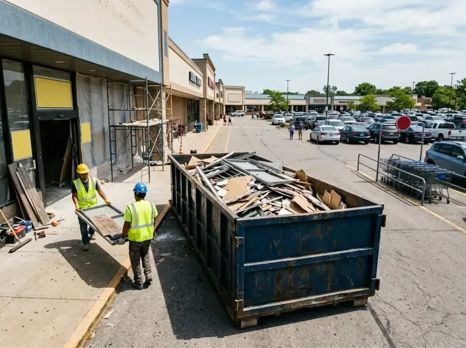 retail-store-renovation-debris-003 — frequently asked questions, Roll-off Dumpster Rentals in Michigan City, IN